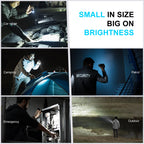 C3 Flashlight 1200 High Lumens Rechargeable Flashlights